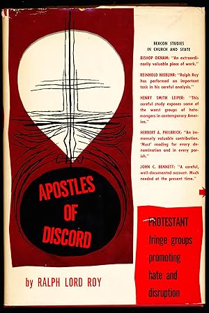 Imagen del vendedor de APOSTLES OF DISCORD. A Study of Organized Bigotry and Disruption on the Fringes of Protestantism. a la venta por Alkahest Books