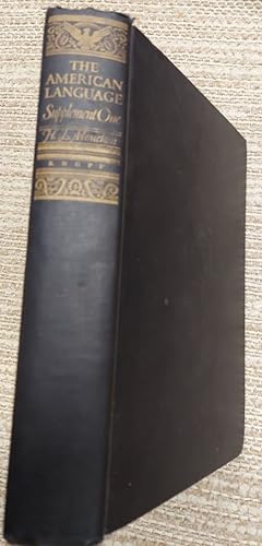 The American Language: An Inquiry into the development of English in the United States (Supplemen...