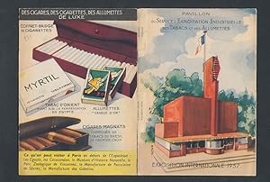 Wende-Karte Paris, Exposition 1937, Ausstellungsgelände mit Legende