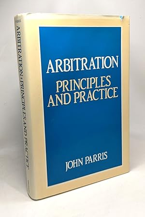 Imagen del vendedor de Arbitration Principles and Practice a la venta por crealivres