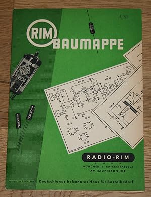 RIM Baumappe: RIM-Transistor-Vorverstärker. RIM-Kleinmischpult.