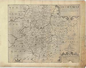 Seller image for [Befordshire]. Bedford Comitatus olim pars Cathifuclanorum. for sale by Robert Frew Ltd. ABA ILAB