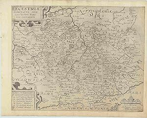 Seller image for [Leicestershire]. Leicestri sive Leicestershyre, pars olim coritanorvm. for sale by Robert Frew Ltd. ABA ILAB