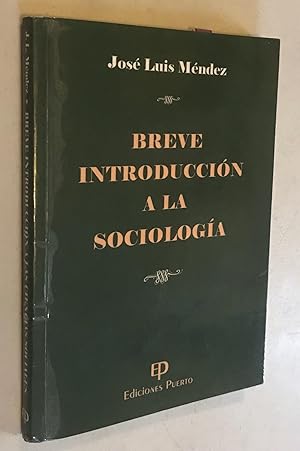 Imagen del vendedor de Breve Introduccion a la Sociologia a la venta por Once Upon A Time