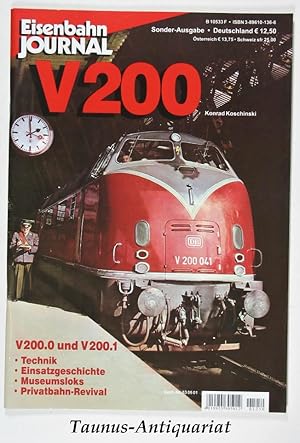 Immagine del venditore per V200. V 200.0 und V 200.1. [Eisenbahn-Journal. Sonderausgabe 1/2005] venduto da Taunus-Antiquariat Karl-Heinz Eisenbach