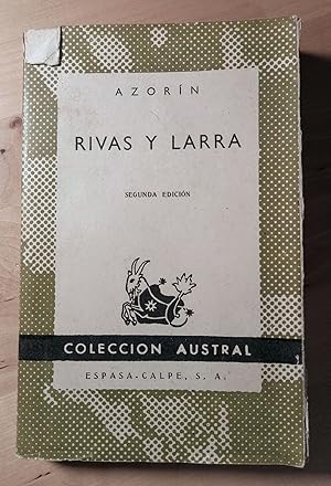 Imagen del vendedor de Rivas y Larra. Razn social del romanticismo en Espaa a la venta por Llibres Bombeta