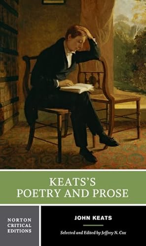 Immagine del venditore per Keats's Poetry and Prose : Authoritative Texts, Criticism venduto da GreatBookPricesUK