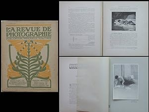 REVUE DE PHOTOGRAPHIE n°6 1907 LEONARD MISONNE, GEORGE BESSON, RUDOLF EICKEMEYER