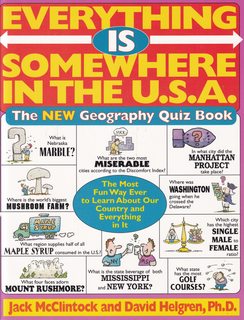 Immagine del venditore per Everything Is Somewhere in the U.S.A./the New Geography Quiz Book venduto da Never Too Many Books