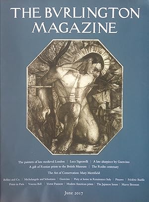 The Burlington Magazine, Nr. 1371, Vol. 159, June 2017 / Editor Michael Hall