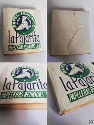 Antiguo papel higiénico / old toilet paper : LA PAJARITA