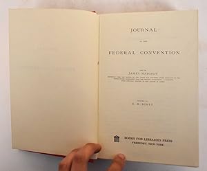 Imagen del vendedor de Journal of the Federal Convention a la venta por Mullen Books, ABAA