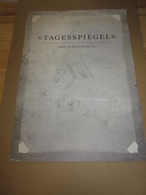 Image du vendeur pour Tagesspiegel. Arbeiten von Marcus Kiel 1993 - 2000 mis en vente par Versandantiquariat Schfer