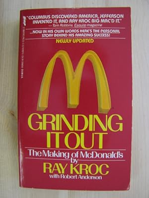 Imagen del vendedor de Grinding It Out: The Making Of McDonald's a la venta por Archives Books inc.