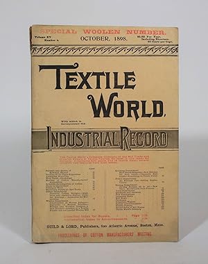 Textile World, With which is Incorporated The Industrial Record. Special Woolen Number. Volume XV...