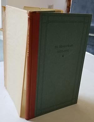 Imagen del vendedor de Sir Walter Scott : 1882-1932. A Centenary Address. And A Forgotten Antiquary a la venta por Recycled