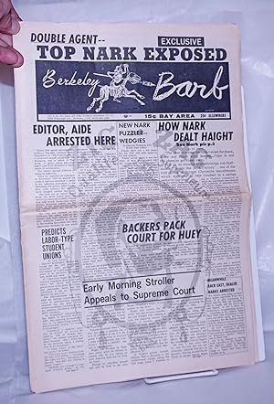 Seller image for Berkeley Barb: vol. 5, #24 (#122) December 15-21, 1967: Top Nark Exposed for sale by Bolerium Books Inc.