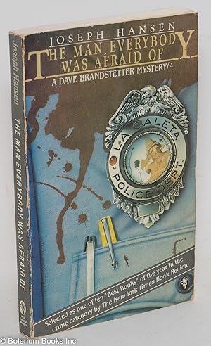 Seller image for The Man Everybody Was Afraid Of: a Dave Brandstetter mystery/4 for sale by Bolerium Books Inc.