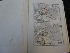 Bild des Verkufers fr Atlas der Schlachten, Treffen und Belagerungen aus der Geschichte der Kriege von 1792 bis 1815. Einhundert und vierzig Bltter, verbessert und mit kurzen Erluterungen begleitet von Ferdinand von Drrich. zum Verkauf von Antiquariat Lcker