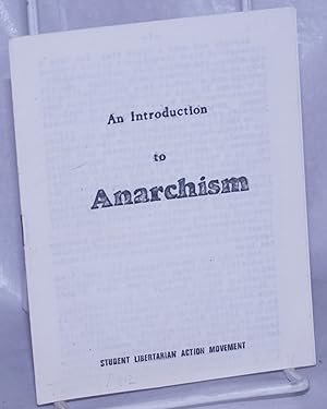 An introduction to anarchism