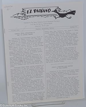 Seller image for El Paisano. Autumn 1967, Number 48 for sale by Bolerium Books Inc.