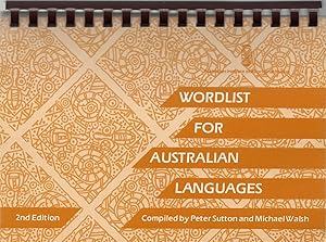 Bild des Verkufers fr Word List for Australian Languages, 2nd Edition zum Verkauf von Cider Creek Books