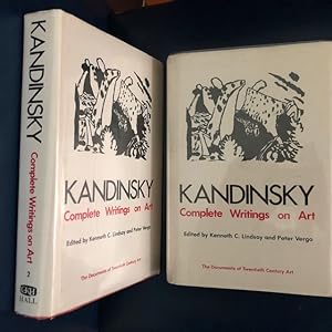Bild des Verkufers fr Kandinsky Complete Writings on Art the documents of Twentieth Century Art zum Verkauf von Carl Blomgren Fine Books ABAA