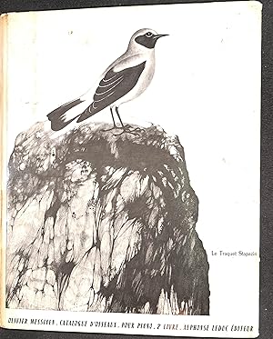 Bild des Verkufers fr Catalogue D'oiseaux Pour Piano 2 Livre zum Verkauf von WeBuyBooks