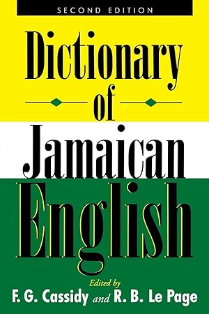 Immagine del venditore per Dictionary of Jamaican English venduto da moluna