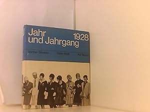 Imagen del vendedor de Jahr und Jahrgang 1928 a la venta por Book Broker