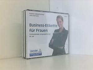 Bild des Verkufers fr Business-Etikette fr Frauen. 6 CDs + 1 MP3-CD: Professionelle Umgangsformen im Job zum Verkauf von Book Broker