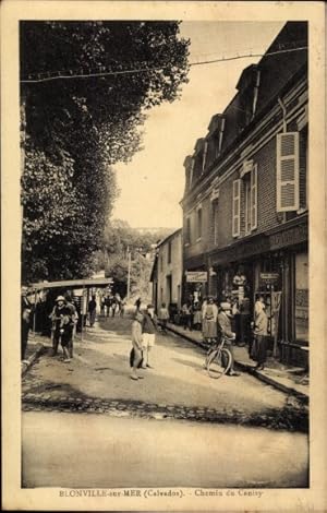 Bild des Verkufers fr Ansichtskarte / Postkarte Blonville sur Mer Calvados, Chemin du Canisy zum Verkauf von akpool GmbH