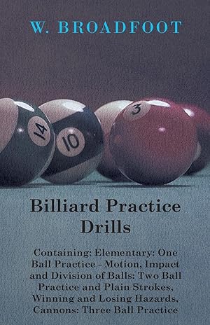 Bild des Verkufers fr Billiard Practice Drills - Containing zum Verkauf von moluna