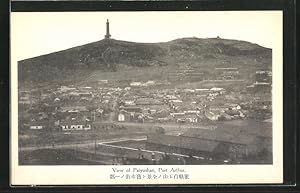 Bild des Verkufers fr Ansichtskarte Port Arthur, View of Paiyushan zum Verkauf von Bartko-Reher
