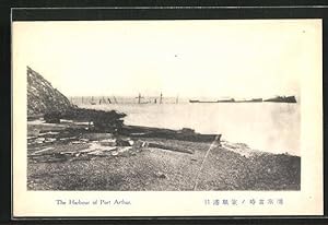 Bild des Verkufers fr Ansichtskarte Port Arthur, The Harbour zum Verkauf von Bartko-Reher