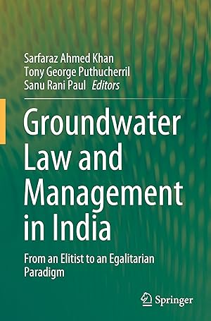 Imagen del vendedor de Groundwater Law and Management in India a la venta por moluna