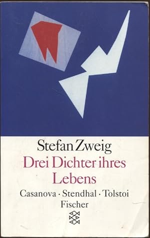 Immagine del venditore per Drei Dichter ihres Lebens Casanova, Stendhal, Tolstoi Fischer 12187 venduto da Flgel & Sohn GmbH