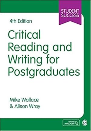 Image du vendeur pour Critical Reading and Writing for Postgraduates mis en vente par GreatBookPricesUK