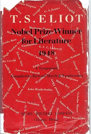 Seller image for T. S. Eliot, Nobel Prize Winner for Literature 1948. A Symposium for sale by Dorley House Books, Inc.