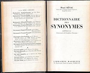 Dictionnaire des Synonymes