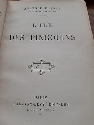 l'île des pingouins