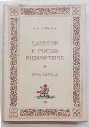 Cansson e poesie piemonteise. - Papà Camillo.