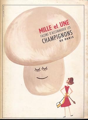 Immagine del venditore per Mille et une faons d'accommoder les champignons de Paris venduto da LIBRAIRIE GIL-ARTGIL SARL