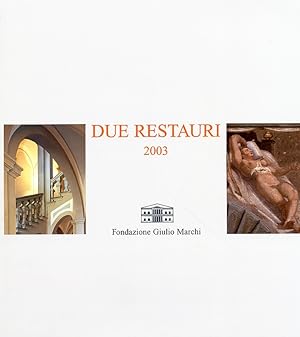 Image du vendeur pour Due restauri 2003 Palazzo Mellini Fossi, la facciata dipinta Villa Poggio Torselli mis en vente par Libreria della Spada online