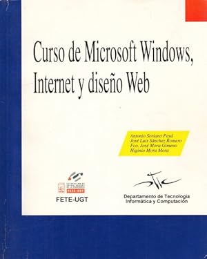 Imagen del vendedor de CURSO DE MICROSOFT WINDOWS, INTERNET Y DISEO WEB a la venta por Librera Vobiscum