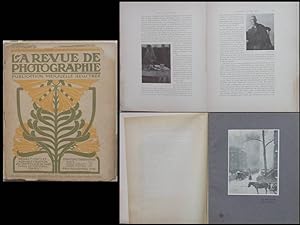 REVUE DE PHOTOGRAPHIE n°11 1905 CLARENCE WHITE, ALFRED STIEGLITZ, OSCAR MAURER