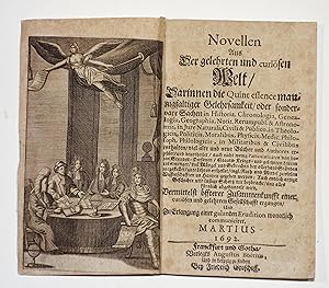 Novellen aus der gelehrten und curiösen Welt. Heft: Martius 1692.