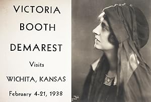 Victoria / Booth / Demarest / Visits / Wichita, Kansas / February 4-21, 1938 / Auspices Of / The ...