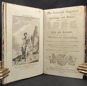 Immagine del venditore per [THE ADDRESS OF THE INHABITANTS OF ALEXANDRIA, IN VIRGINIA TO GENERAL WASHINGTON, ON LEAVING HIS HOUSE TO ACCEPT OF THE PRESIDENCY OF THE UNITED STATES OF AMERICA [Never Before Printed.] [with,] THE Address of GENERAL WASHINGTON TO THE MAYOR, CORPORATION AND CITIZENS OF ALEXANDRIA. [In,] THE UNIVERSAL MAGAZINE OF KNOWLEDGE AND PLEASURE. And Other Arts and Sciences Which May Render it Instructive and Entertaining. FOR JANUARY, 1790 [Through] JUNE, 1790. VOL. LXXXVI venduto da Buddenbrooks, Inc.