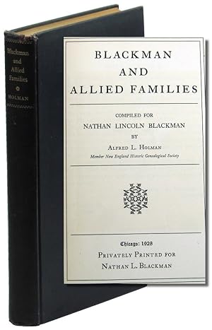 Seller image for Blackman and Allied Families for sale by Kenneth Mallory Bookseller ABAA